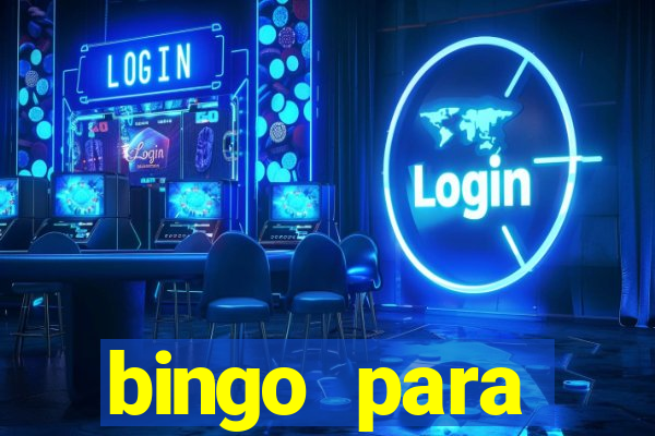 bingo para despedida de solteira para imprimir